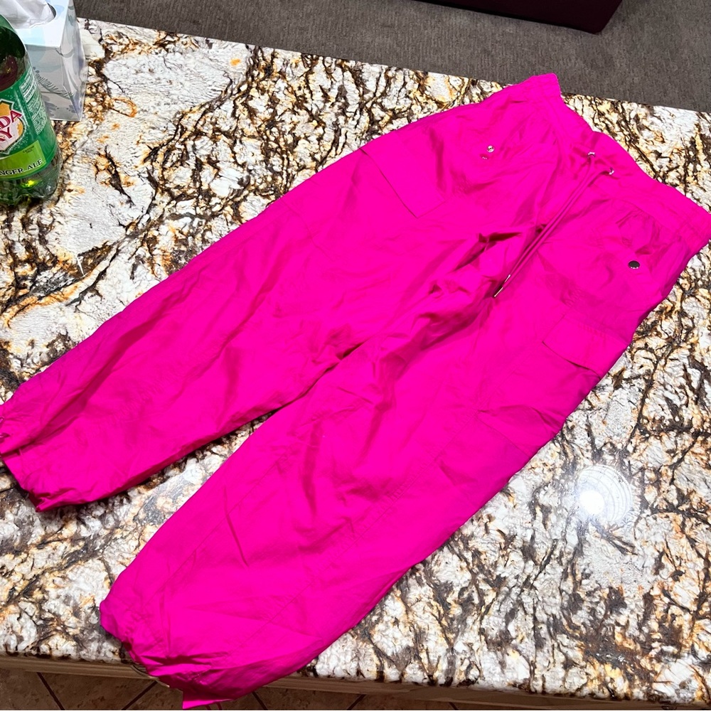 Athleta Alicia Keys collection pink pants 10